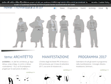 Tablet Screenshot of novararchitettura.com